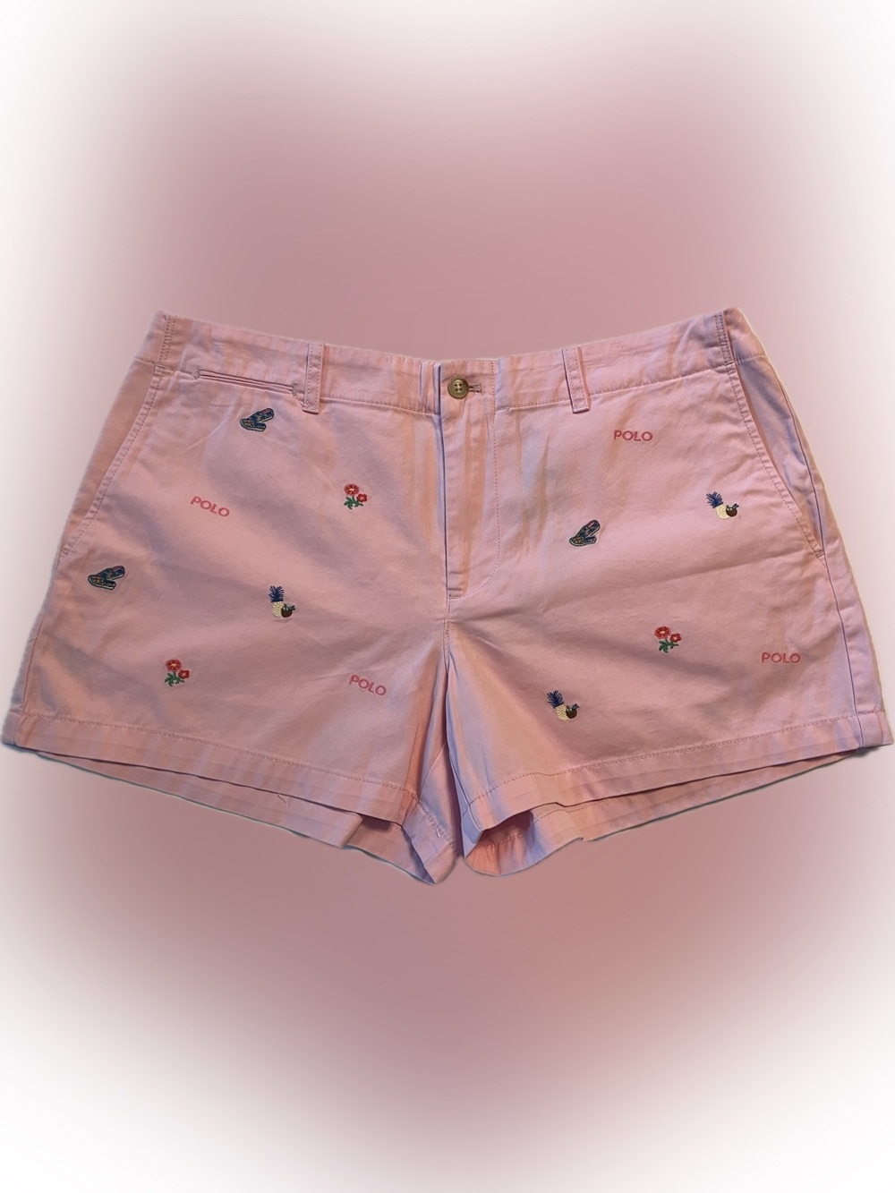 Polo Ralph Lauren Pink Chino Shorts